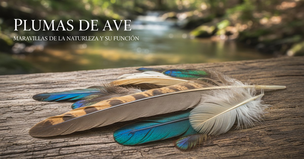 Plumas de ave: maravillas de la naturaleza y su función